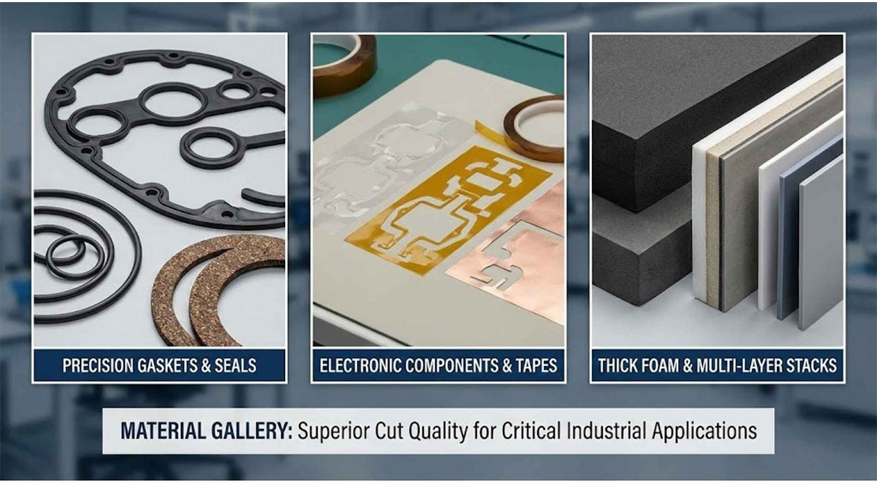 Typical Industrial Applications of Flatbed Die Cutting Machines